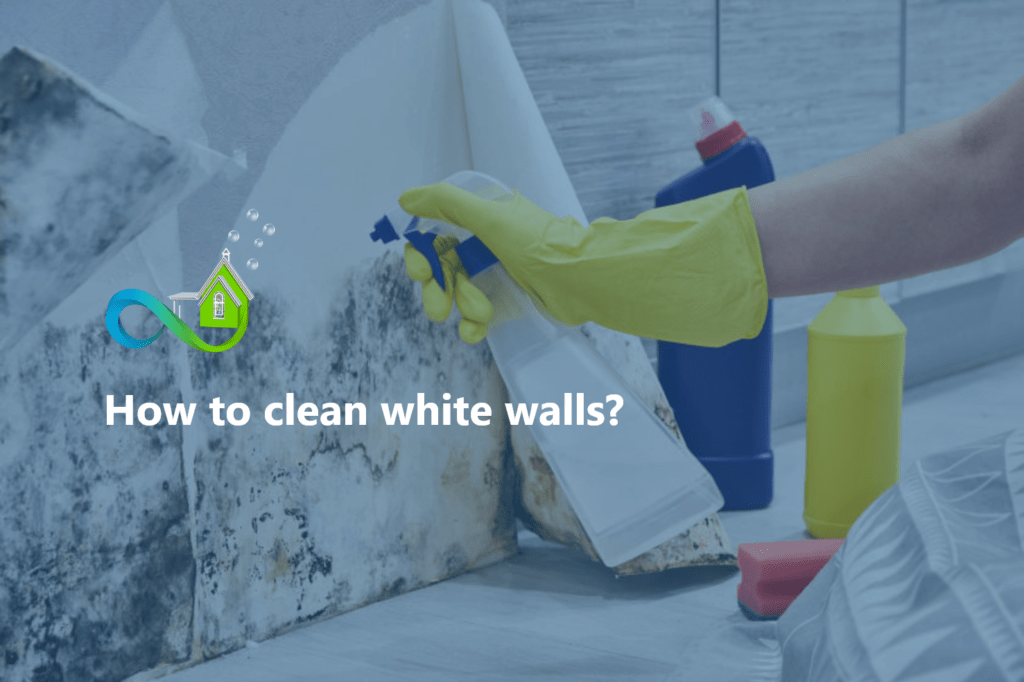 clean white walls