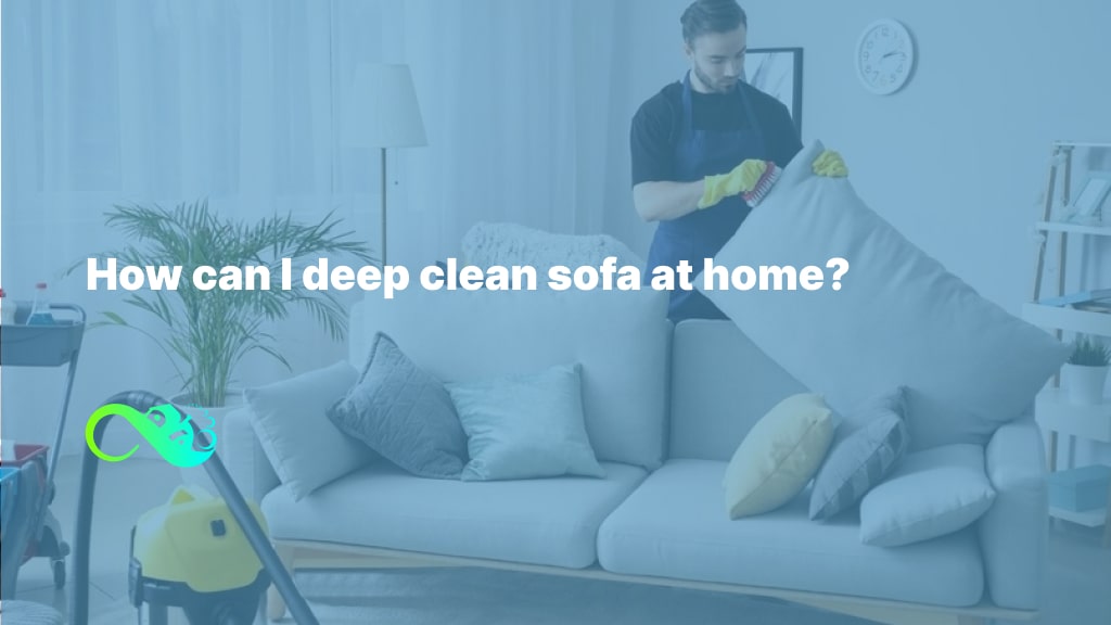 How to dry clean sofa at home