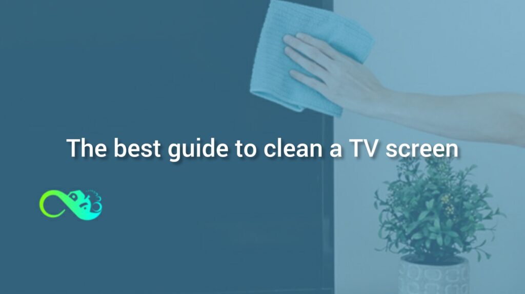 how to clean a TV screen