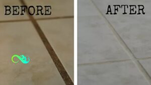 Cleaning grout with baking soda in 2024