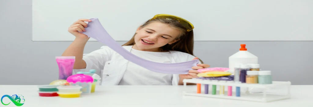 girls-with-smile-playing-with-sllimes