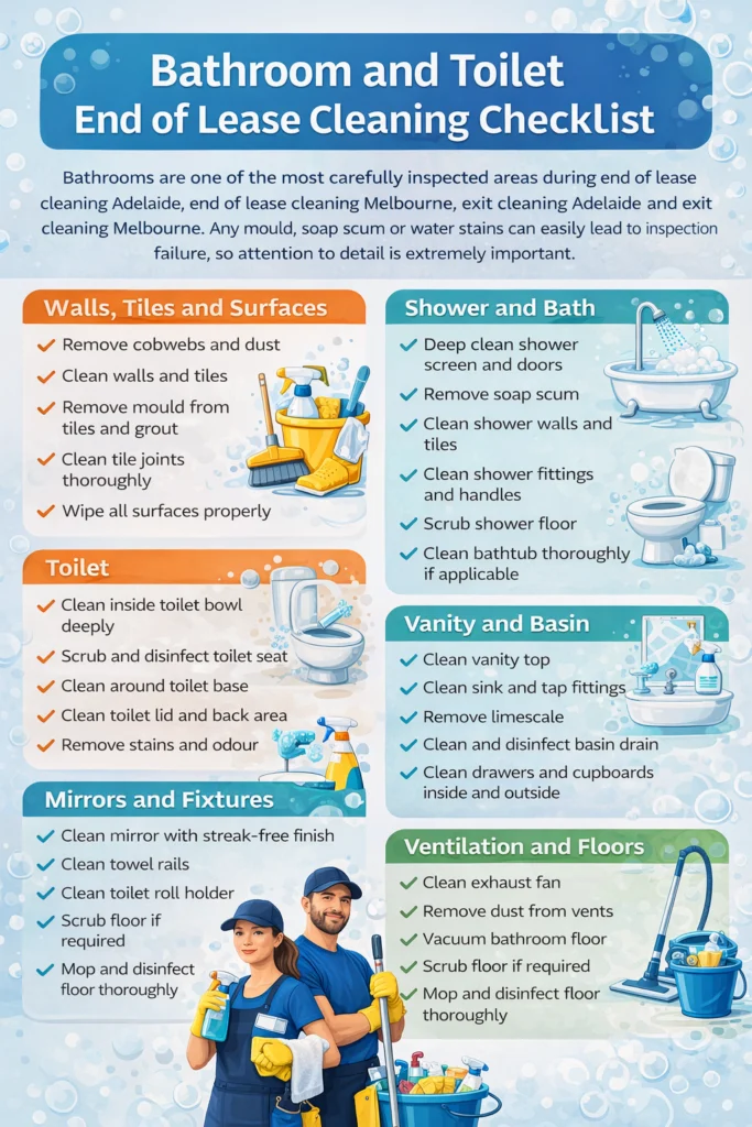 bathroom cleaning checklist