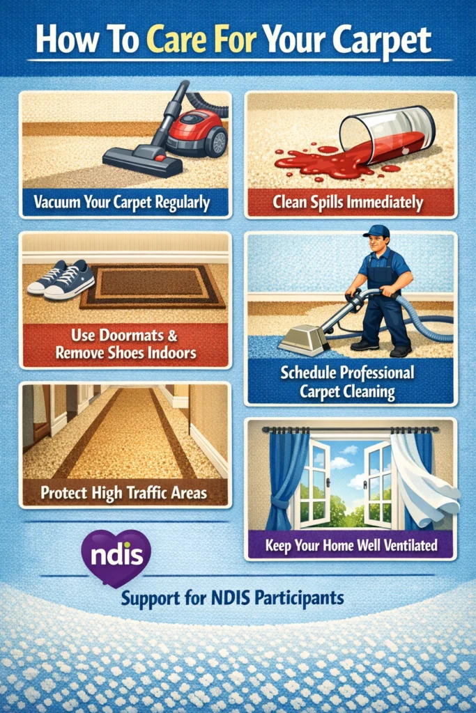 how to care your carpets