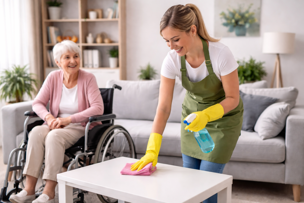 woman-cleaner-is-cleaning-ndis-registered