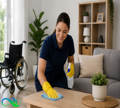 What Are NDIS Cleaning Services section