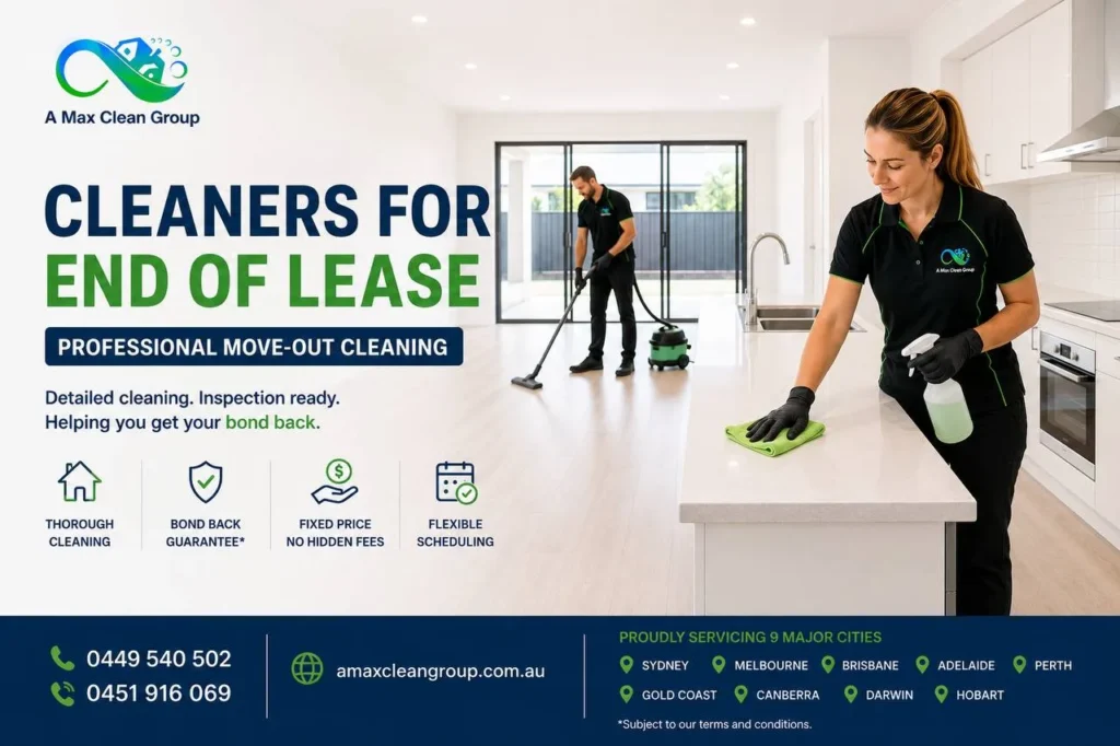 cleaners for end of lease image